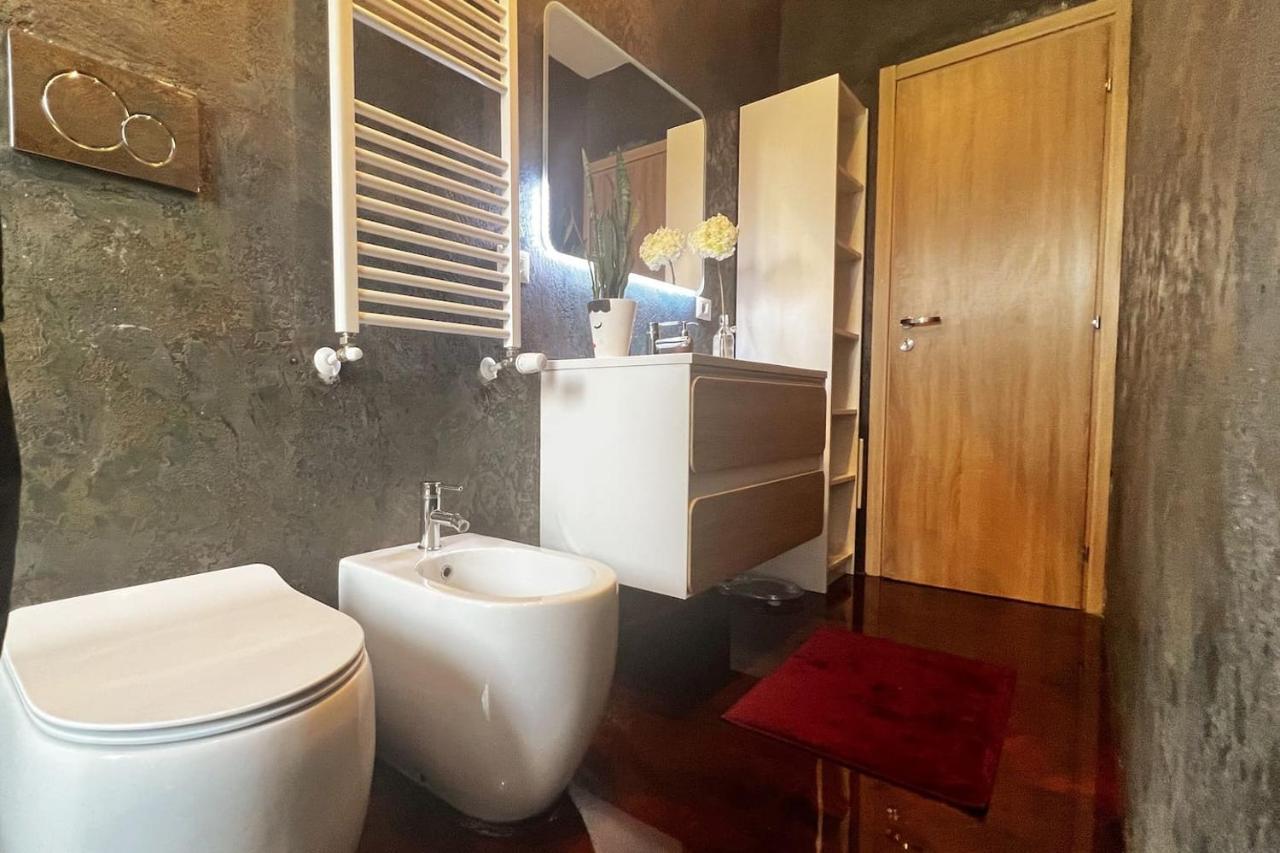 Prestigioso Trilocale Sui Navigli Con A/C & Wi-Fi Lejlighed Milano Eksteriør billede